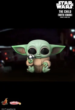 Star Wars: The Mandalorian - The Child with Knob Cosbaby (S) Hot Toys Figure