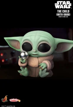 Star Wars: The Mandalorian - The Child with Knob Cosbaby (S) Hot Toys Figure