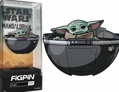 Star Wars: The Mandalorian - Grogu in Hover Pram (Season 3) FigPin Enamel Pin