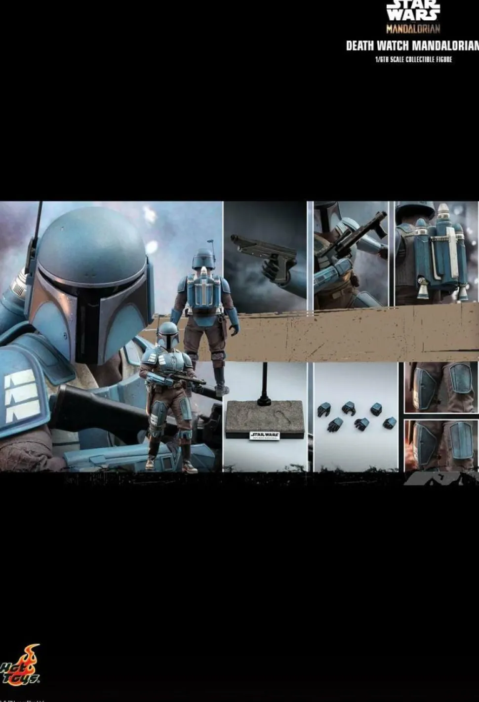 Star Wars: The Mandalorian - Death Watch Mandalorian 1/6th Scale Hot Toys Action Figure