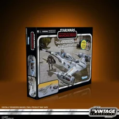 Star Wars: The Mandalorian - The Mandalorian's N-1 Starfighter & The Mandalorian Vintage Collection Kenner 3.75