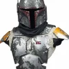 Star Wars: The Mandalorian - Boba Fett 1:1 Scale Life-Size Bust Statue