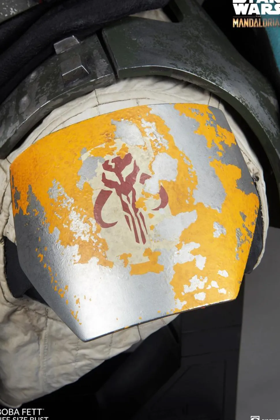 Star Wars: The Mandalorian - Boba Fett 1:1 Scale Life-Size Bust Statue