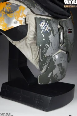 Star Wars: The Mandalorian - Boba Fett 1:1 Scale Life-Size Bust Statue