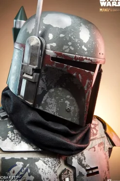 Star Wars: The Mandalorian - Boba Fett 1:1 Scale Life-Size Bust Statue