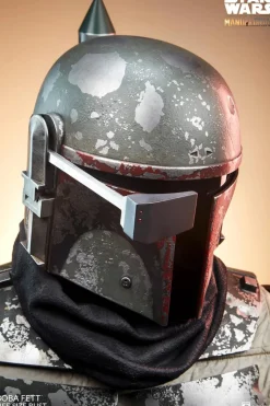Star Wars: The Mandalorian - Boba Fett 1:1 Scale Life-Size Bust Statue