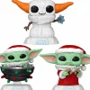 Star Wars: The Mandalorian - Grogu Greetings Pop! Vinyl Bundle (Set of 3)