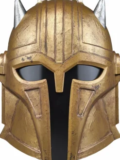 Star Wars: The Mandalorian - The Armorer Premium Electronic Helmet Black Series 1:1 Scale Life-Size Prop Replica