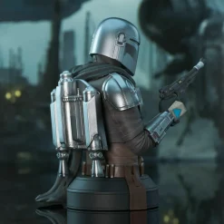 Star Wars: The Mandalorian - Din Djarin with Grogu 1/6th Scale Bust