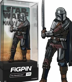 Star Wars: The Mandalorian - The Mandalorian with Darksaber (Season 3) FigPin Enamel Pin