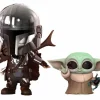 Star Wars: The Mandalorian - The Mandalorian & The Child Cosbaby (S) Hot Toys Figure 2-Pack
