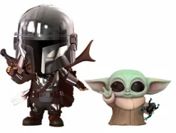 Star Wars: The Mandalorian - The Mandalorian & The Child Cosbaby (S) Hot Toys Figure 2-Pack