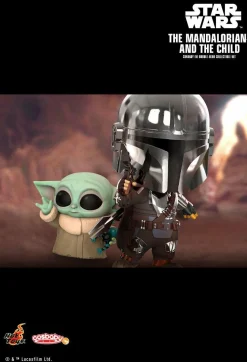 Star Wars: The Mandalorian - The Mandalorian & The Child Cosbaby (S) Hot Toys Figure 2-Pack