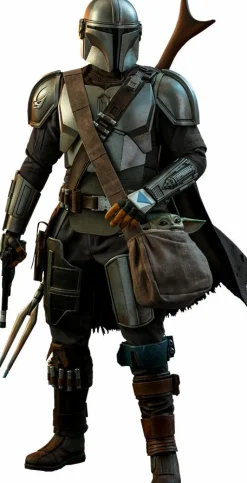 Star Wars: The Mandalorian - The Mandalorian & The Child 1/4 Scale Hot Toys Action Figure 2-Pack (Int Sales Only)