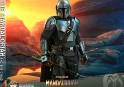 Star Wars: The Mandalorian - The Mandalorian & The Child 1/4 Scale Hot Toys Action Figure 2-Pack (Int Sales Only)