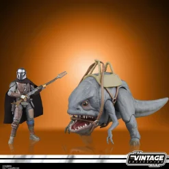 Star Wars: The Mandalorian - Blurrg & The Mandalorian (Arvala-7) Vintage Collection Kenner 3.75