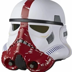 Star Wars: The Mandalorian - Incinerator Stormtrooper Electronic Helmet Black Series 1:1 Scale Life-Size Prop Replica