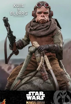 Star Wars: The Mandalorian - Kuiil & Blurrg 1/6th Scale Hot Toys Action Figure 2-Pack