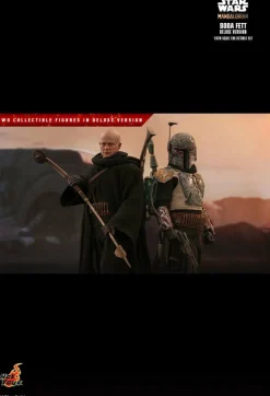 Star Wars: The Mandalorian - Boba Fett Deluxe 1/6th Scale Hot Toys Action Figure 2-Pack