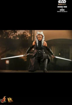 Star Wars: The Mandalorian - Ahsoka Tano & Grogu 1/6th Scale Hot Toys Action Figure 2-Pack