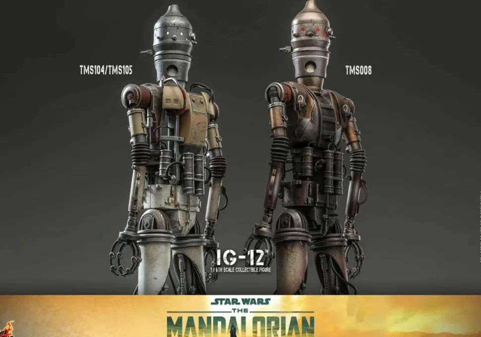 Star Wars: The Mandalorian - IG-12 1/6th Scale Hot Toys Action Figure