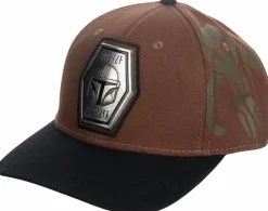 Star Wars: The Mandalorian - The Mandalorian Precurve Snapback Hat (One-Size)