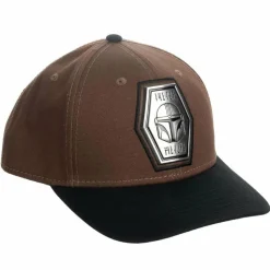 Star Wars: The Mandalorian - The Mandalorian Precurve Snapback Hat (One-Size)