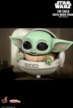 Star Wars: The Mandalorian - The Child with Hover Pram Cosbaby (S) Hot Toys Figure