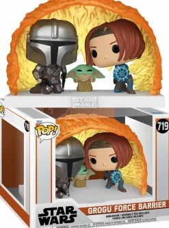 Star Wars: The Mandalorian - Grogu Force Barrier Pop! Moment Vinyl Figure