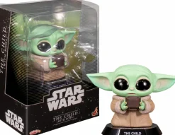 Star Wars: The Mandalorian - The Child With Bowl Cosbaby (S) Hot Toys Figure