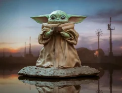 Star Wars: The Mandalorian - The Child with Soup 1/2 Scale Statue