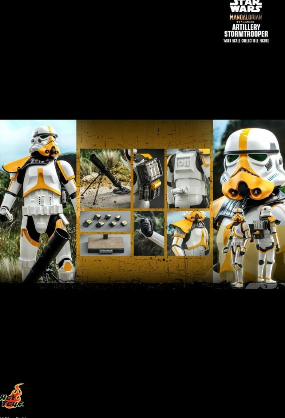 Star Wars: The Mandalorian - Artillery Stormtrooper 1/6th Scale Hot Toys Action Figure