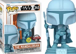 Star Wars: The Mandalorian - The Mandalorian Hologram Glow in the Dark Pop! Vinyl Figure