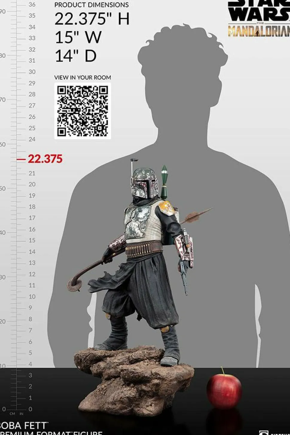 Star Wars: The Mandalorian - Boba Fett Premium Format Statue