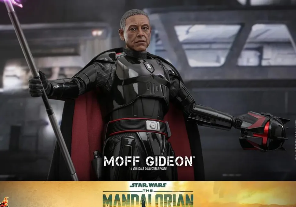 Star Wars: The Mandalorian - Moff Gideon with Helmet 1/6th Scale Hot Toys Action Figure