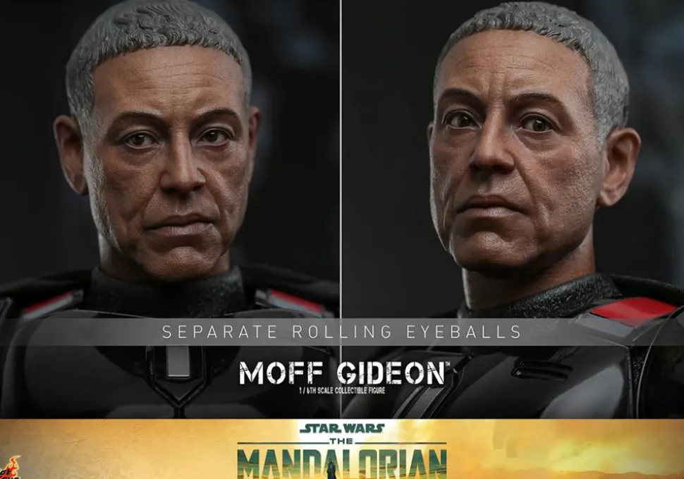 Star Wars: The Mandalorian - Moff Gideon with Helmet 1/6th Scale Hot Toys Action Figure