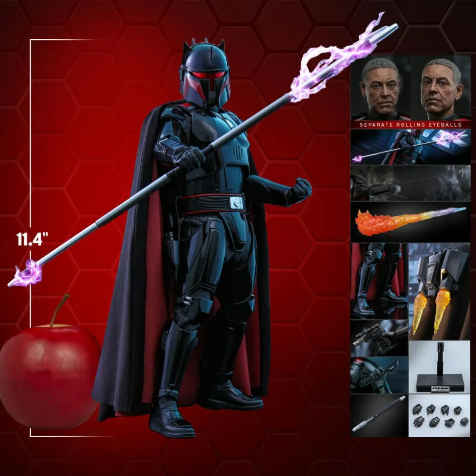 Star Wars: The Mandalorian - Moff Gideon with Helmet 1/6th Scale Hot Toys Action Figure