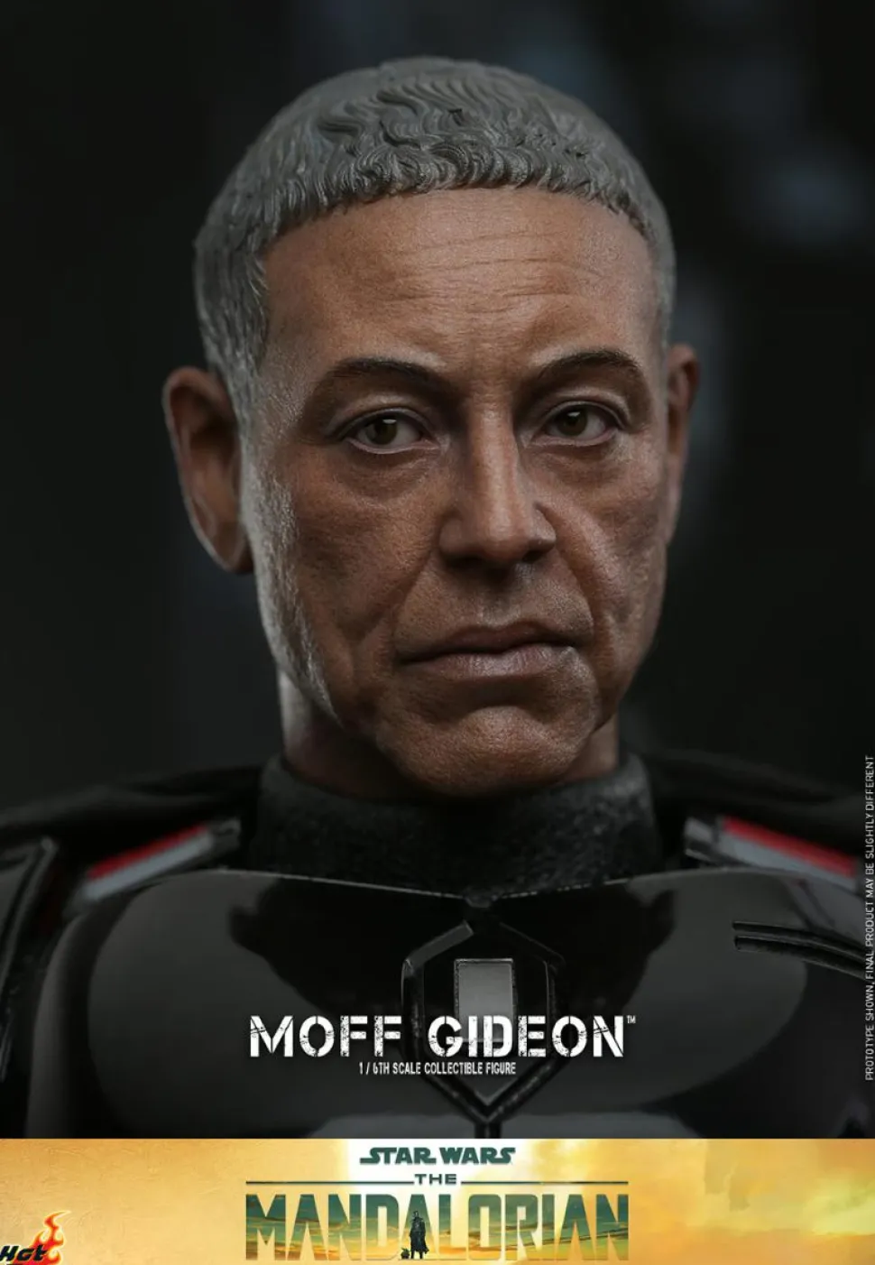 Star Wars: The Mandalorian - Moff Gideon with Helmet 1/6th Scale Hot Toys Action Figure