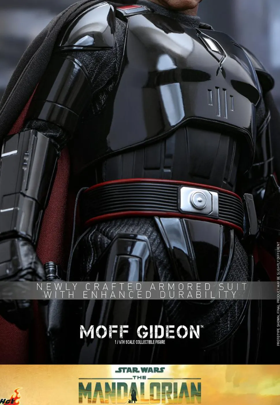 Star Wars: The Mandalorian - Moff Gideon with Helmet 1/6th Scale Hot Toys Action Figure