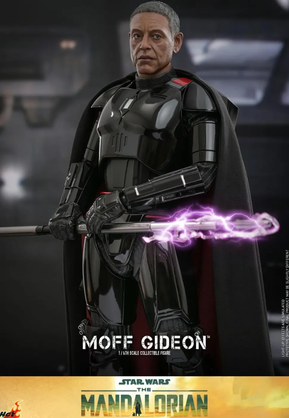 Star Wars: The Mandalorian - Moff Gideon with Helmet 1/6th Scale Hot Toys Action Figure