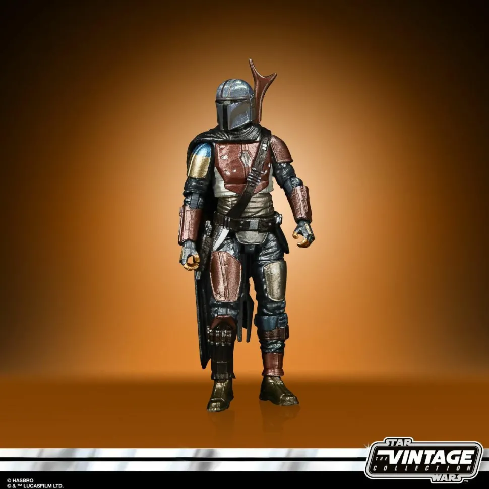 Star Wars: The Mandalorian - Carbonized Mandolorian 3.75” Kenner Action Figure