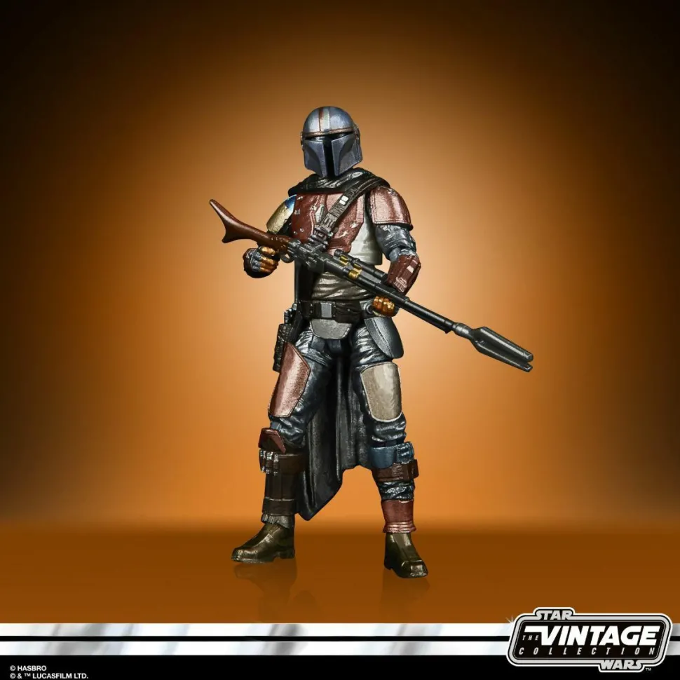 Star Wars: The Mandalorian - Carbonized Mandolorian 3.75” Kenner Action Figure