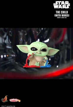 Star Wars: The Mandalorian - The Child (Grogu) with Wires Cosbaby (S) Hot Toys Figure