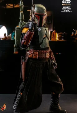 Star Wars: The Mandalorian - Boba Fett with Throne Deluxe 1/6th Scale Hot Toys Action Figure