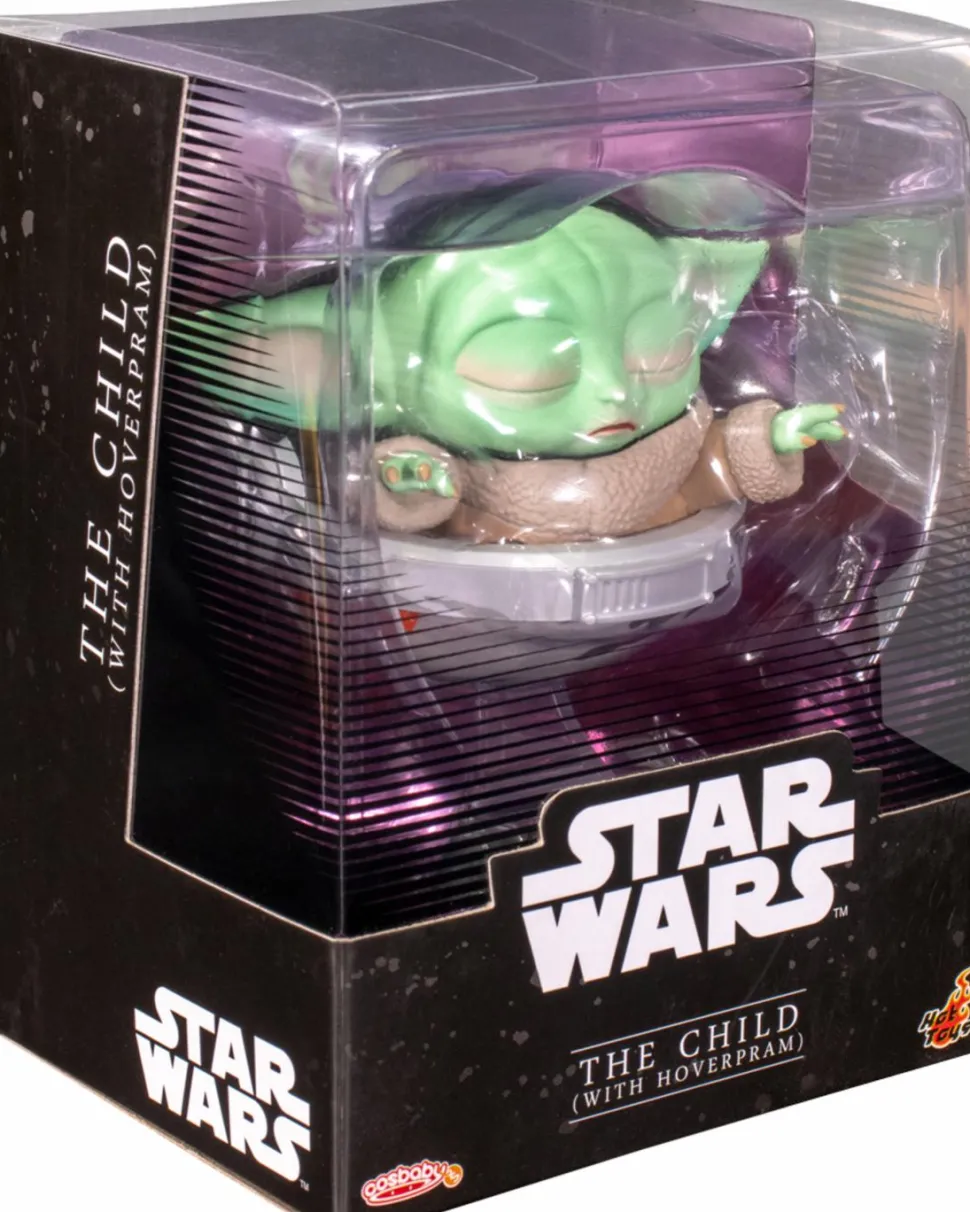Star Wars: The Mandalorian - The Child with Hoverpram Cosbaby (S) Hot Toys Figure