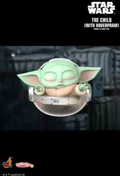 Star Wars: The Mandalorian - The Child with Hoverpram Cosbaby (S) Hot Toys Figure