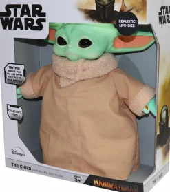 Star Wars: The Mandalorian - Baby Yoda (The Child) 13” Life-Size Talking Plush
