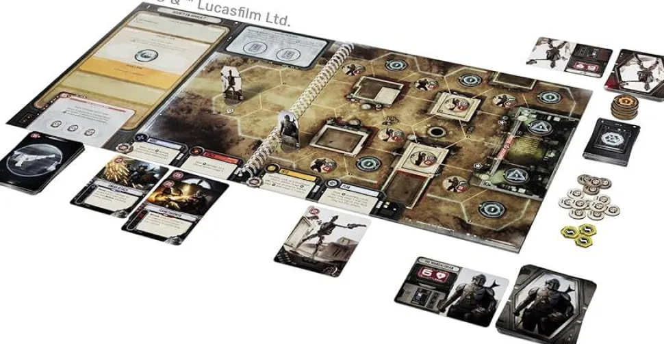 Star Wars: The Mandalorian - The Mandalorian: Adventures Board Game