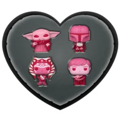 Star Wars: The Mandalorian - Valentine’s Day Heart-Shaped Box Pocket Pop! Vinyl Figure 4-Pack