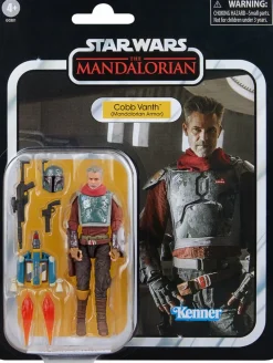 Star Wars: The Mandalorian - Cobb Vanth (Mandalorian Armor) Vintage Collection Kenner Deluxe 3.75 Scale Action Figure